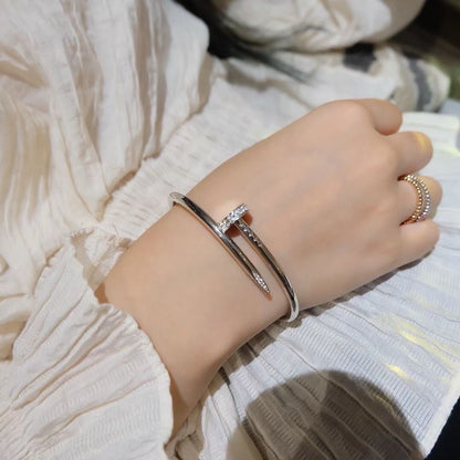 [⭐Shinejoy]ジュスト アン クル ブレスレット 3.5mm ダイヤモンド