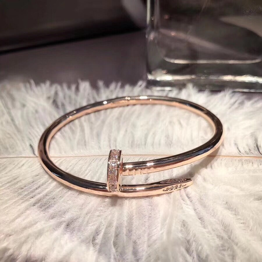 [⭐Shinejoy]ジュスト アン クル ブレスレット 3.5mm ダイヤモンド