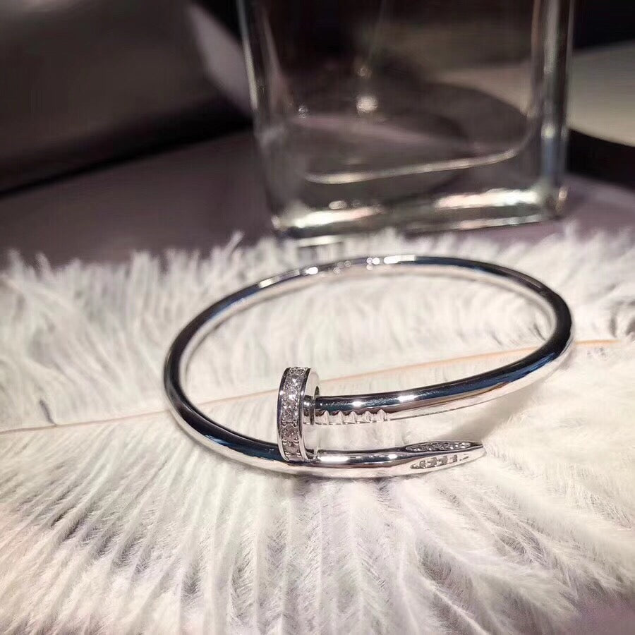 [⭐Shinejoy]ジュスト アン クル ブレスレット 3.5mm ダイヤモンド