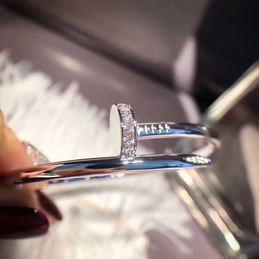 [⭐Shinejoy]ジュスト アン クル ブレスレット 3.5mm ダイヤモンド