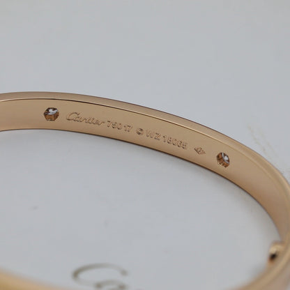 [⭐Shinejoy]LOVE ブレスレット 6.1MM 4ダイヤモンド