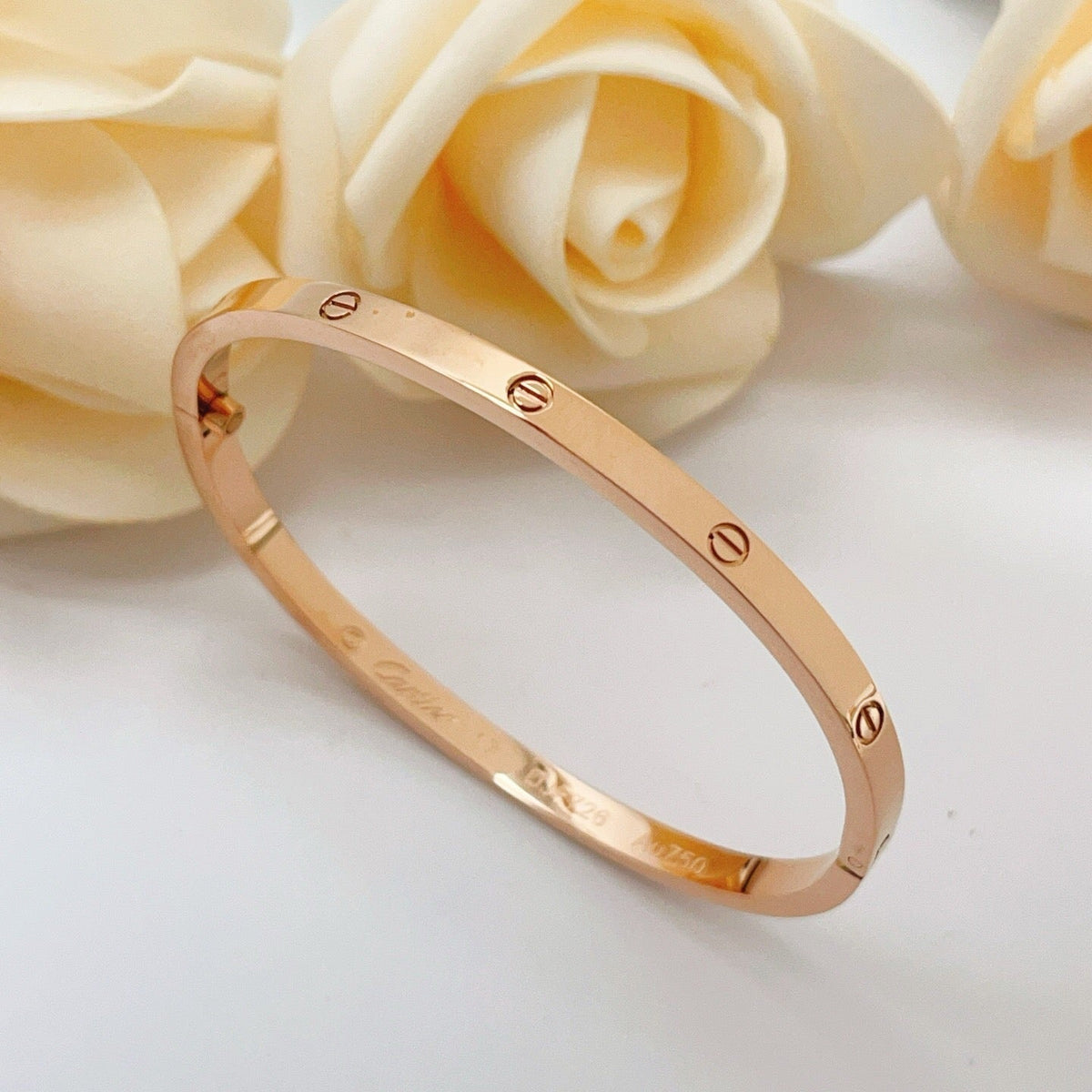 [⭐Shinejoy]LOVE ブレスレット 3.65MM ダイヤモンドなし