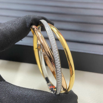 [⭐Shinejoy]トリニティ 2.8MM スモールブレスレット
