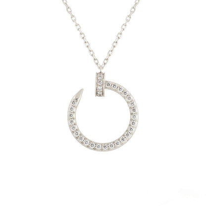 {
  "[⭐Shinejoy]": "[⭐Shinejoy]",
  "JUSTE NECKLACE SILVER DIAMONDS": "JUSTE ネックレス シルバー ダイヤモンド"
}