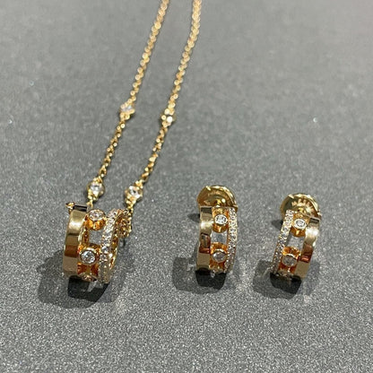 [⭐Shinejoy]チェーンムーブ ロマーヌ ペンダントネックレス