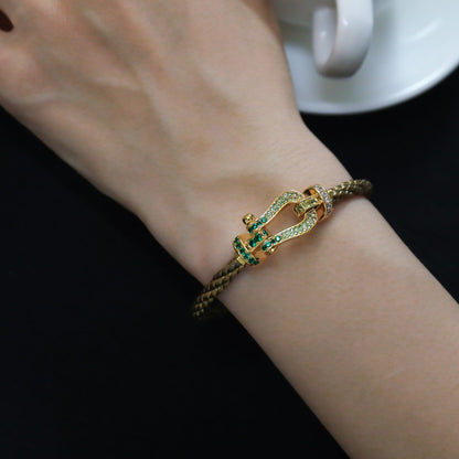 [⭐Shinejoy]FORCE 10 GOLD GREEN DIAMOND PAVED