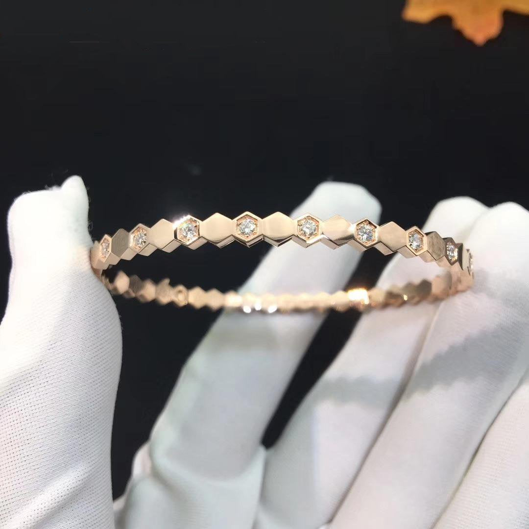 [⭐Shinejoy]BEE LOVE SILVER DIAMOND BRACELET
