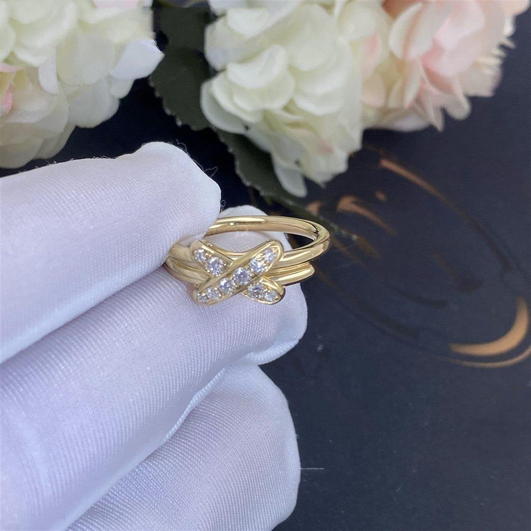[⭐Shinejoy]JEUX DE GOLD DIAMOND RING