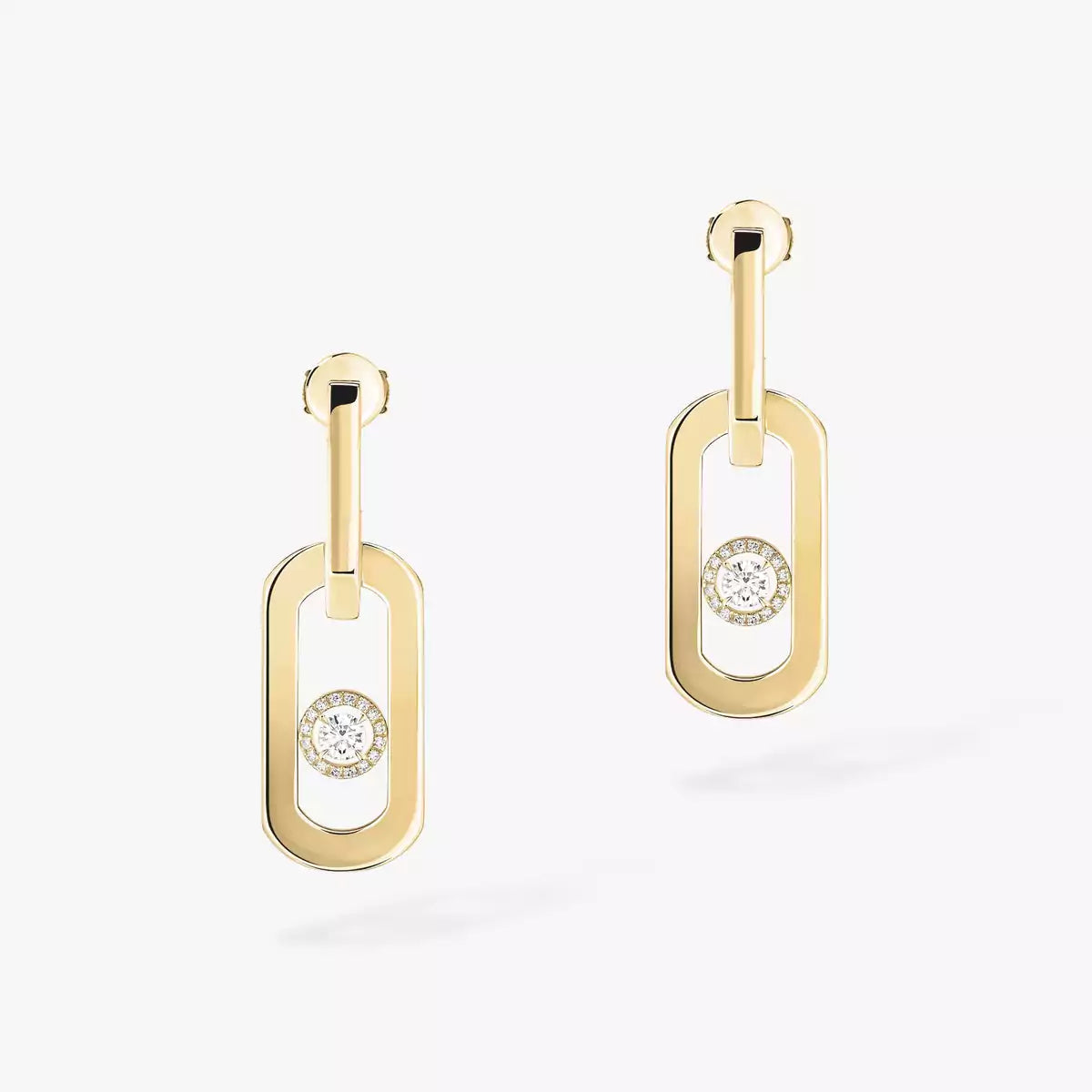 [⭐Shinejoy]So Move XL ダイヤモンド ペンダント ピアス