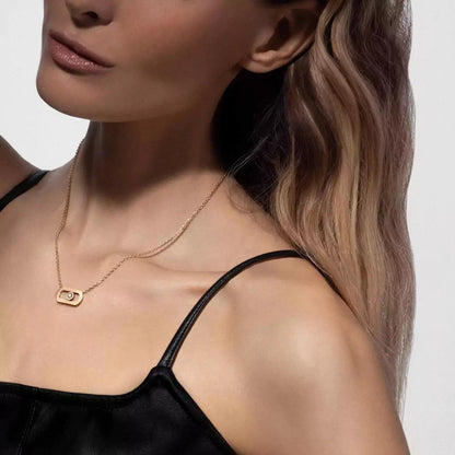 [⭐Shinejoy]So Move Diamond Necklace in Gold