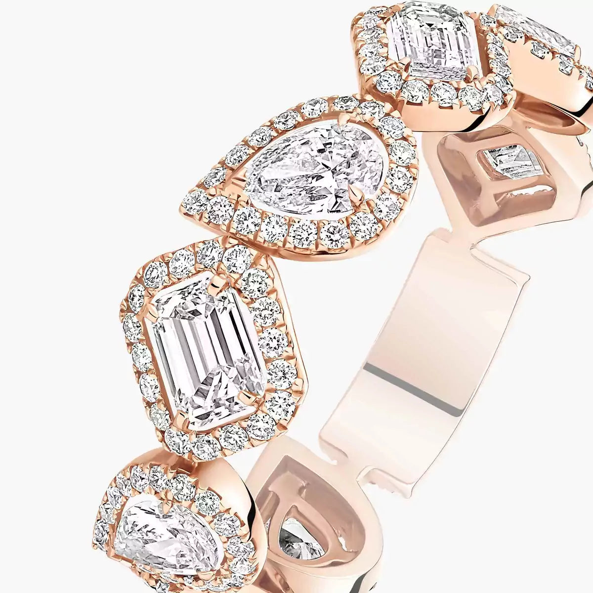 [⭐Shinejoy]Diamond Wedding Ring My Twin