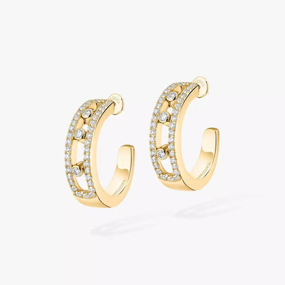 {
  "[⭐Shinejoy]Diamond Pave_ Hoop Earrings Move": "[⭐Shinejoy]ダイヤモンド パヴェ フープピアス Move"
}