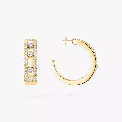 {
  "[⭐Shinejoy]Diamond Pave_ Hoop Earrings Move": "[⭐Shinejoy]ダイヤモンド パヴェ フープピアス Move"
}