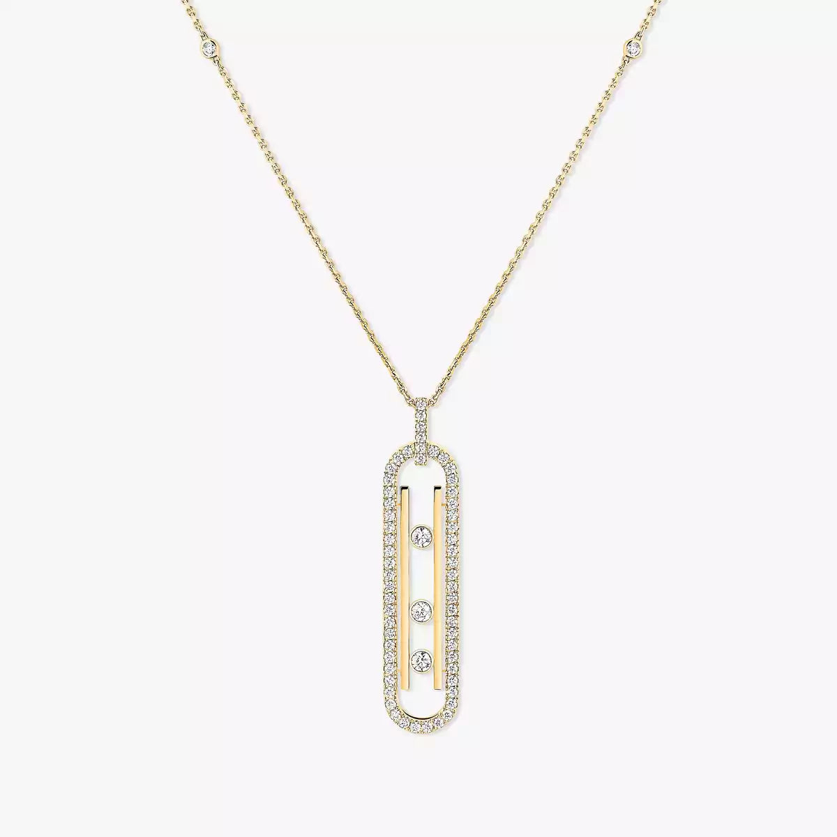 [⭐Shinejoy]Diamond Necklace Move 10Th