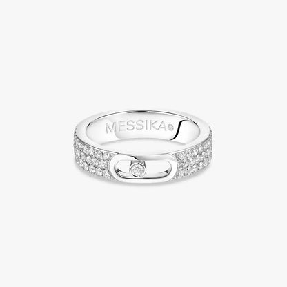 [⭐Shinejoy]Move Joaillerie Pave_ Diamond Wedding Ring