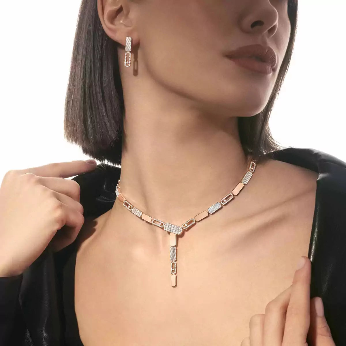 [⭐Shinejoy]インペリアルムーブ SM ダイヤモンドピアス