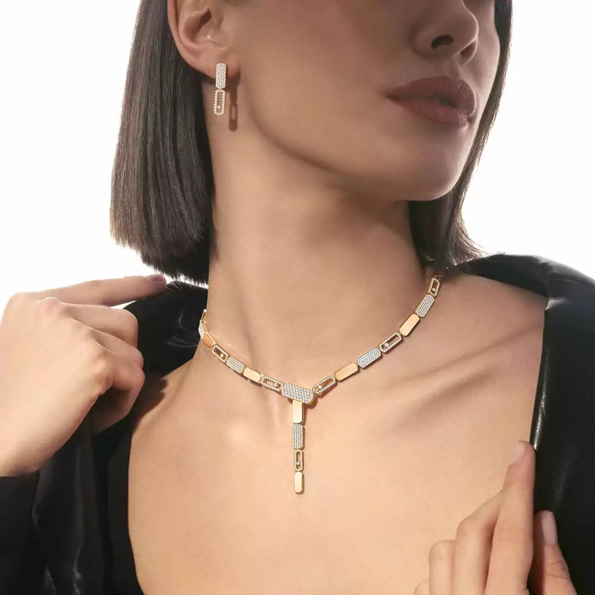 [⭐Shinejoy]インペリアルムーブ SM ダイヤモンドピアス