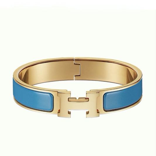 [⭐Shinejoy]H BRACELET TURQUOISE 12MM