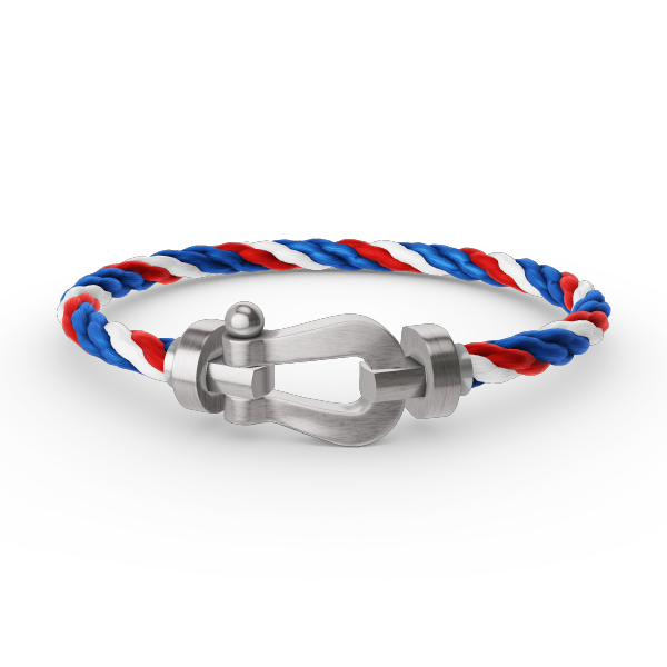[⭐Shinejoy]FORCE LARGE HORSESHOE NO DIAMOND BRACELET SILVER