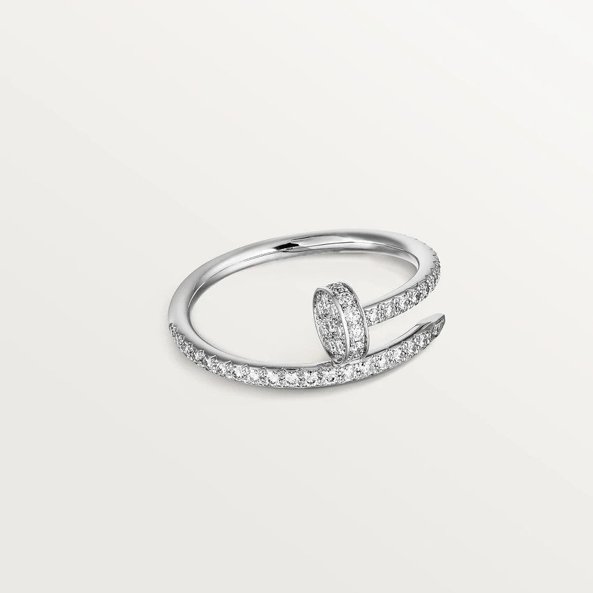 [⭐Shinejoy]JUSTE リング 1.8mm シルバー ダイヤモンド